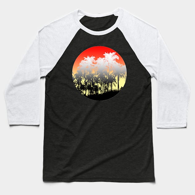 Tree Design Baseball T-Shirt by ShopBuzz